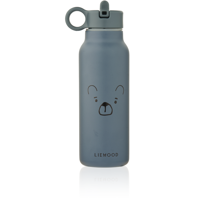 <tc>Liewood</tc> Trinkflasche Falk Mr Bear, Wal, blau