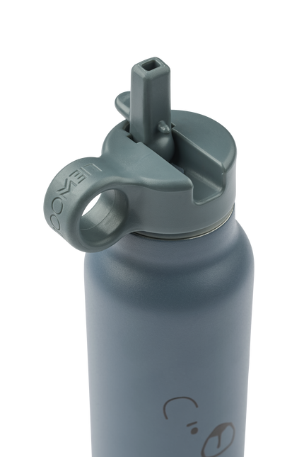<tc>Liewood</tc> Trinkflasche Falk Mr Bear, Wal, blau