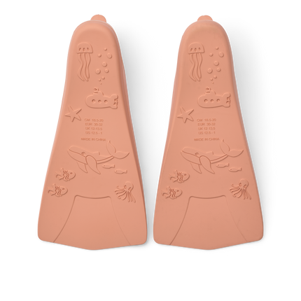 Gustav Gedruckte Flossen Pfirsich Toskana Rose