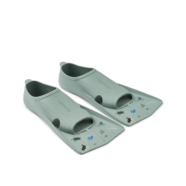 Gustav Gedruckte Flossen Meer Pfefferminz