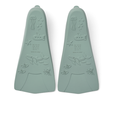 Gustav Gedruckte Flossen Meer Pfefferminz