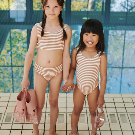 Gustav Gedruckte Flossen Pfirsich Toskana Rose