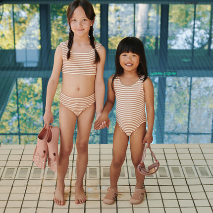 Gustav Gedruckte Flossen Pfirsich Toskana Rose