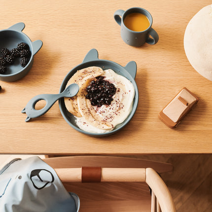 <tc>Liewood</tc> Kindergeschirr-Set „Vivi Whale Blue“