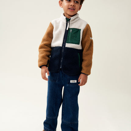 <tc>Liewood</tc> Nolan Pile Jacke Classic marineblau mit verschiedenen Mustern