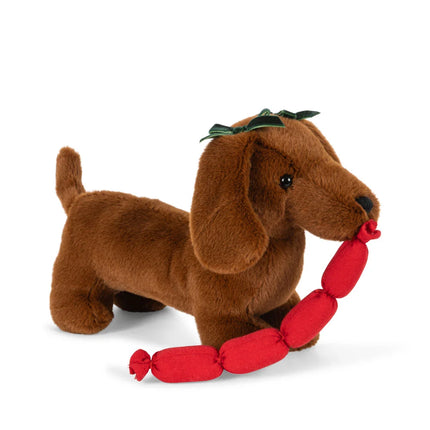 Konges Sløjd Knuffel Chorizo Teckel Bruin