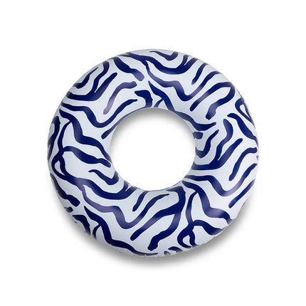 Vibrant Stripes Schwarzer Schwimmring