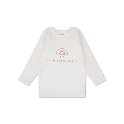 <tc>Swim Essentials</tc> Langärmliges Schwimmshirt, weiß, Pure Tones