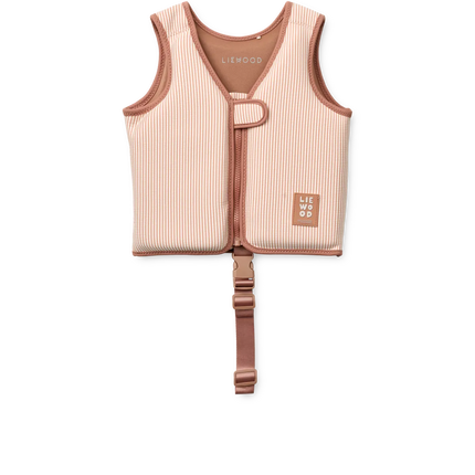 Liewood Schwimmweste Dove Pale Tuscany / Crème De La Crème Stripe / Peach