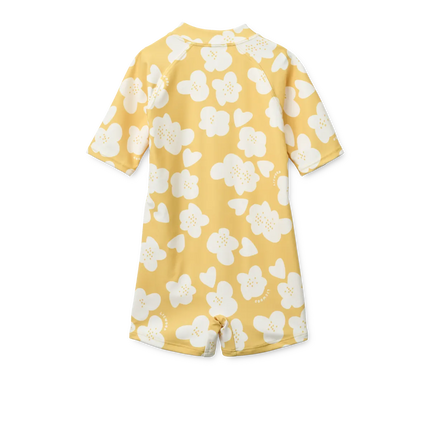 Liewood Zwempak Kind Max Flower / Lemon Yellow