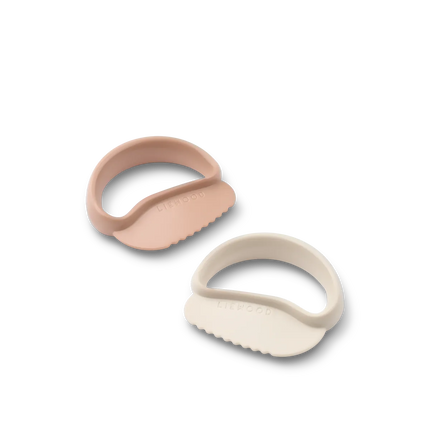 Liewood Baby Bestekset Riven Safe Cutter Pale Tuscany / Sandy