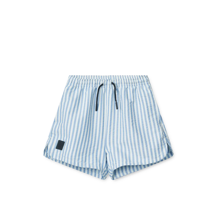 Liewood Zwembroek Kind Aiden Y/D Stripe Riverside / Creme De La Creme