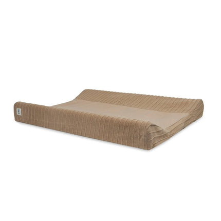 Aankleedkussenhoes 50x70cm Pure Knit - Biscuit - GOTS - Babywinkel - 8717329370814