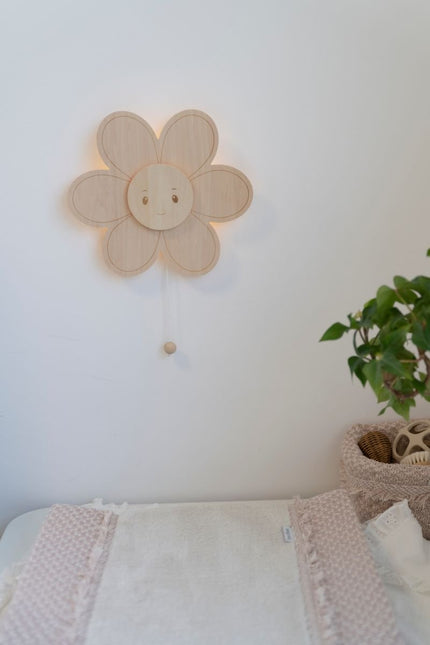 Aankleedkussenhoes Happiness oud roze/ecru - 45x70 - Babywinkel - 8721052102758