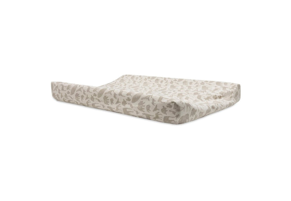 Aankleedkussenhoes Jersey 50x70cm Animals - Nougat - Babywinkel - 8717329376229