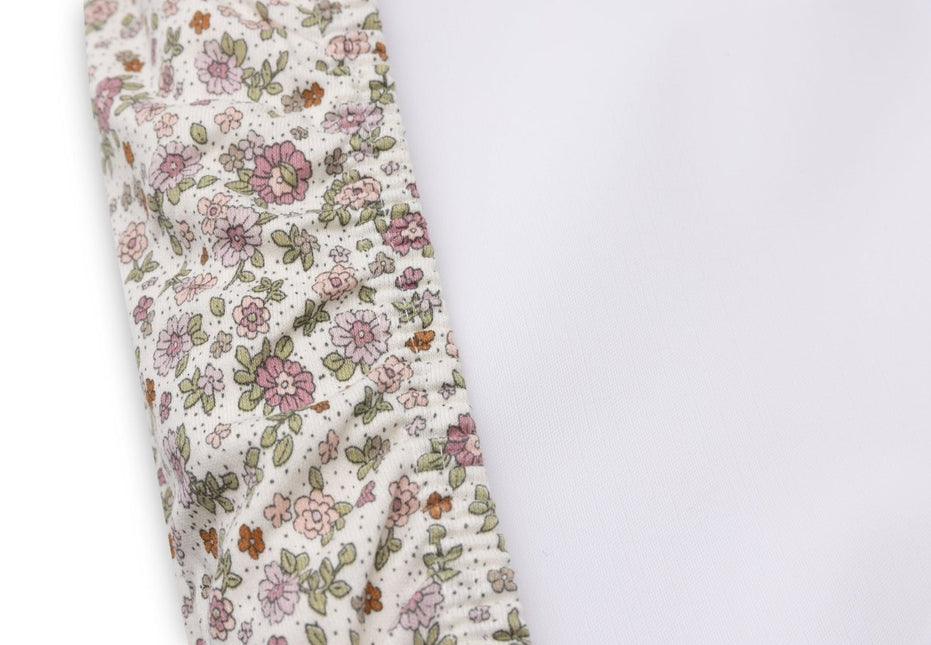 Aankleedkussenhoes Jersey 50x70cm - Retro Flowers - Babywinkel - 8717329376205