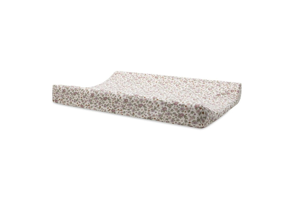 Aankleedkussenhoes Jersey 50x70cm - Retro Flowers - Babywinkel - 8717329376205