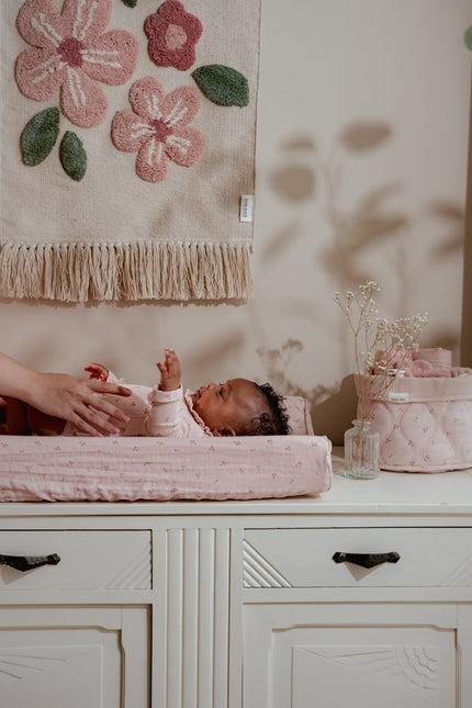 Aankleedkussenhoes - Pure Blossom - Babywinkel - 8721122584019