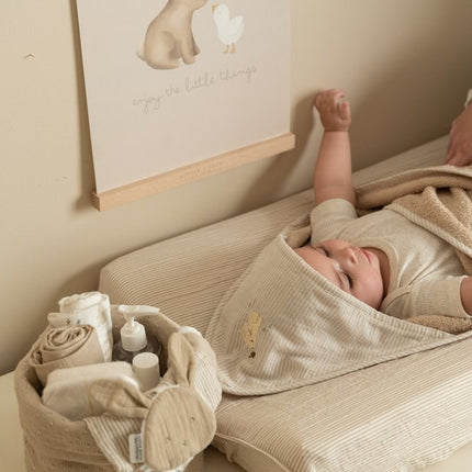 Little Dutch Aankleedkussenhoes Pure Soft Beige koop je bij Babywinkel