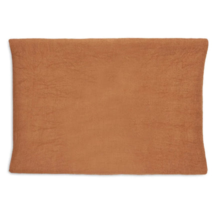 Aankleedkussenhoes Set 2 - Pack – Zachte Badstof Caramel koop je bij Babywinkel