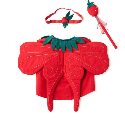 Aardbeienfee verkleedkleding koop je bij Babywinkel