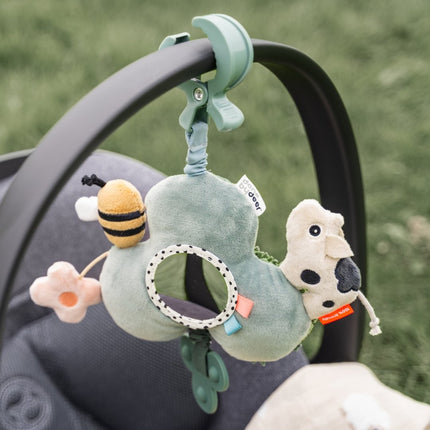 Activiteiten spiegel met clip Tiny farm Green koop je bij Babywinkel