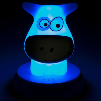Alecto Nachtlampje Cow Blue - Babywinkel - 8712412572076