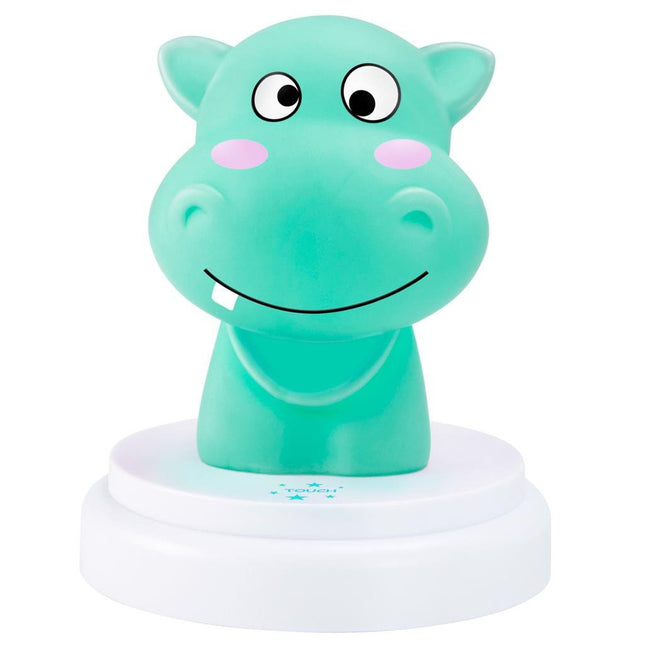 Alecto Nachtlampje Hippo Blue - Babywinkel - 8712412676545