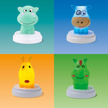 Alecto Nachtlampje Hippo Blue - Babywinkel - 8712412676545