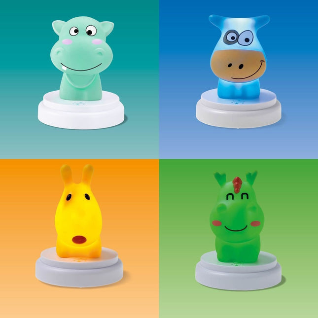 Alecto Nachtlampje Hippo Blue - Babywinkel - 8712412676545