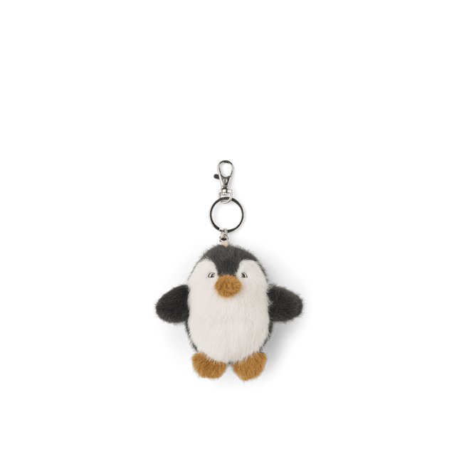 Alfredo Penguin Keychain Sandy / Dark grey - Babywinkel - 5715493534943