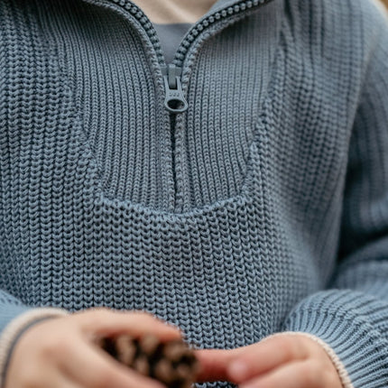 Strickpullover Stone Blue