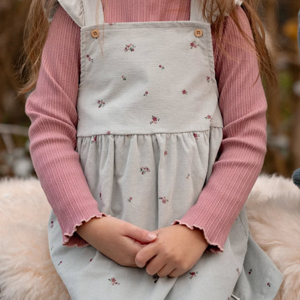Kleid ärmellos Fairy Grün Blume