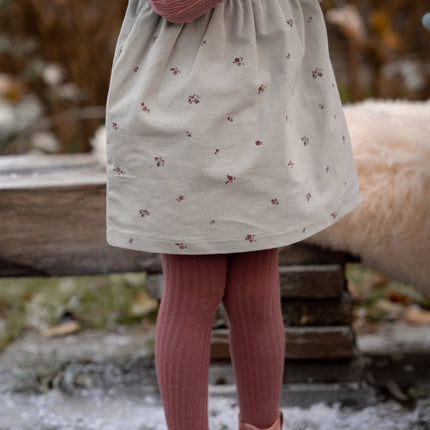 Kleid ärmellos Fairy Grün Blume