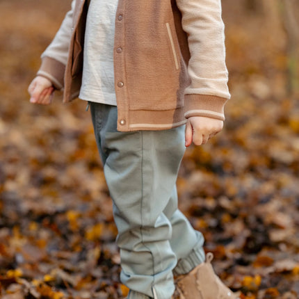 Strickstrickjacke Braun/Taupe