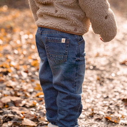 Teddy Strickjacke Taupe