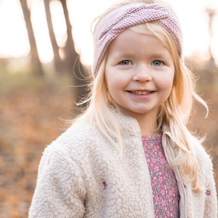 Teddy Strickjacke Sand
