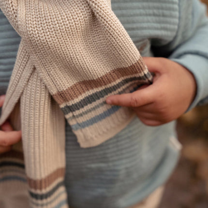 Strickschal Taupe - Eins <tc>Größe</tc>