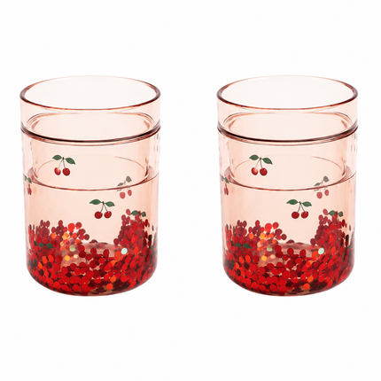 Konges Sløjd Becher Glitter Cherry