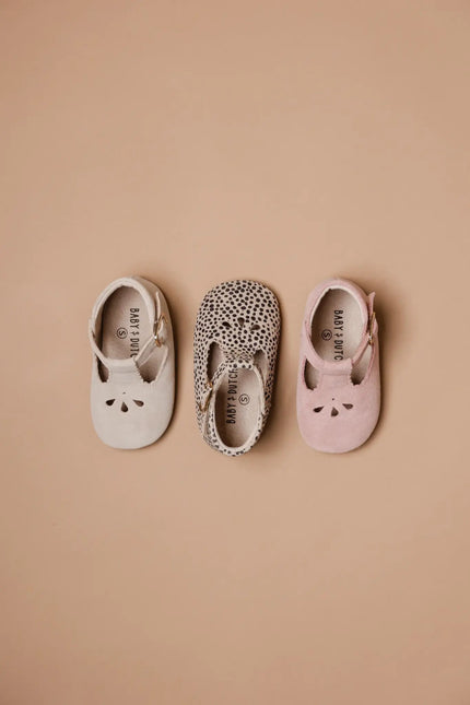 Baby Dutch Baby Schoentjes Evi Roze Suede - Baby Dutch - Babywinkel - 8719558443253