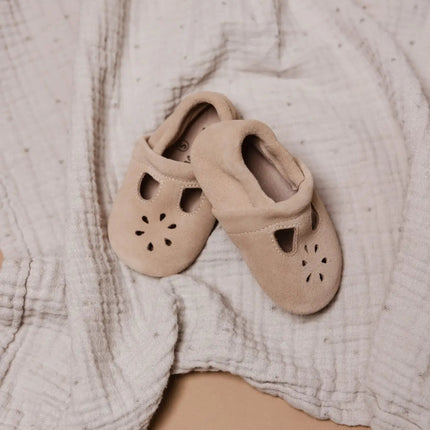 Baby Dutch Baby Schoentjes Juna Beige Suede - Baby Dutch - Babywinkel - 8719558443055