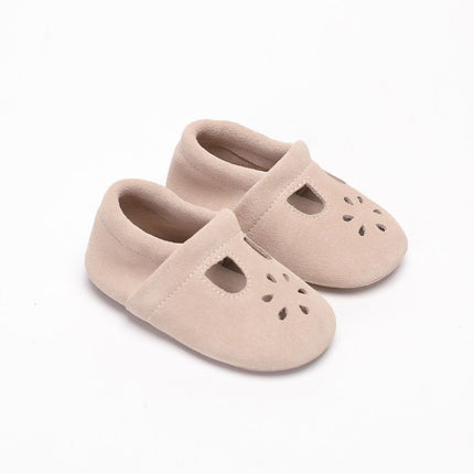 Baby Dutch Baby Schoentjes Juna Beige Suede - Baby Dutch - Babywinkel - 8719558443055