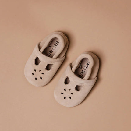 Baby Dutch Baby Schoentjes Juna Beige Suede - Baby Dutch - Babywinkel - 8719558443055