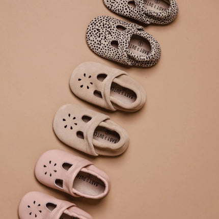 Baby Dutch Baby Schoentjes Juna Beige Suede - Baby Dutch - Babywinkel - 8719558443055