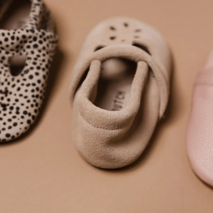 Baby Dutch Baby Schoentjes Juna Beige Suede - Baby Dutch - Babywinkel - 8719558443055