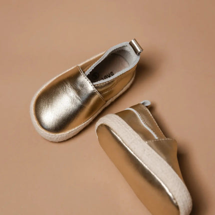 Baby Dutch Baby Schoentjes Lou Gold Metallic - Baby Dutch - Babywinkel - 8719558443574