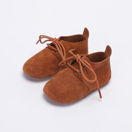 Baby Dutch Baby Schoentjes Nova Camel Suede - Baby Dutch - Babywinkel - 8719558443376