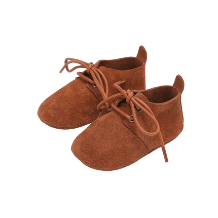 Baby Dutch Baby Schoentjes Nova Camel Suede - Baby Dutch - Babywinkel - 8719558443376