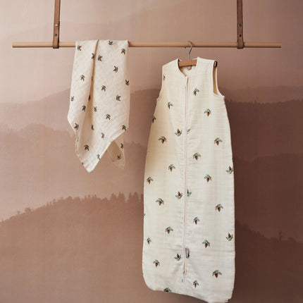 Baby Slaapzak Hydrofiel Rosehip - Babywinkel - 8717329371712