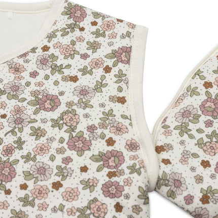 Baby Slaapzak met Afritsbare Mouw 70cm Retro Flowers - Babywinkel - 8717329376021